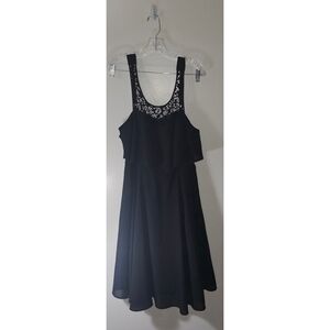 Elegant Black Sleeveless Dress